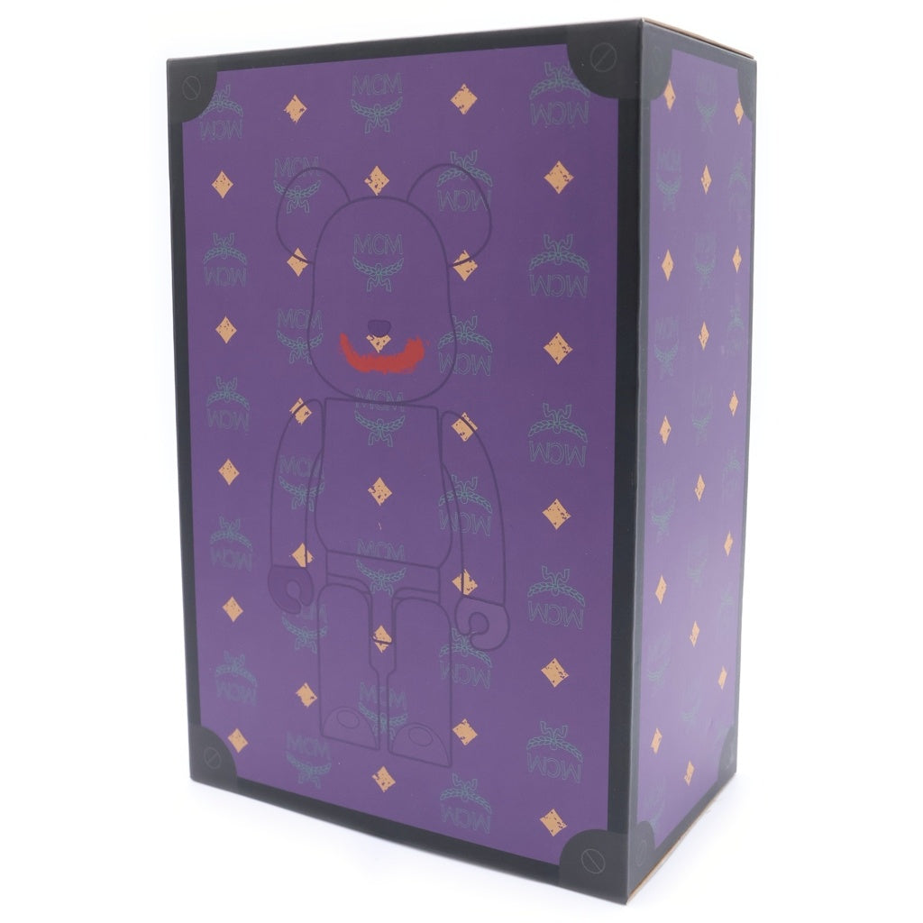 MEDICOM TOY(メディコムトイ) BE@RBRICK MCM THE JOKER 100%&400% ベアブリック ジョーカー 2体セット フィギュア 人形 パープル