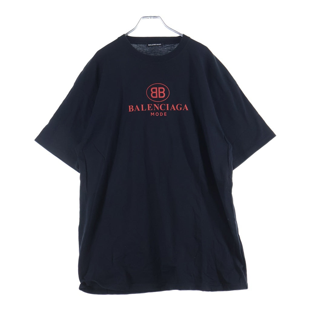 BALENCIAGA(バレンシアガ) 18SS BB Mode Tee モードプリント クルー 