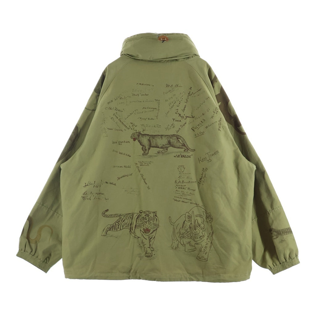 NEXUS7(ネクサスセブン) SALVAGE MEMORIAL JKT ヴィンテージ加工 サルベージ メモリアルジャケット カーキ RTA-NJK-J0B