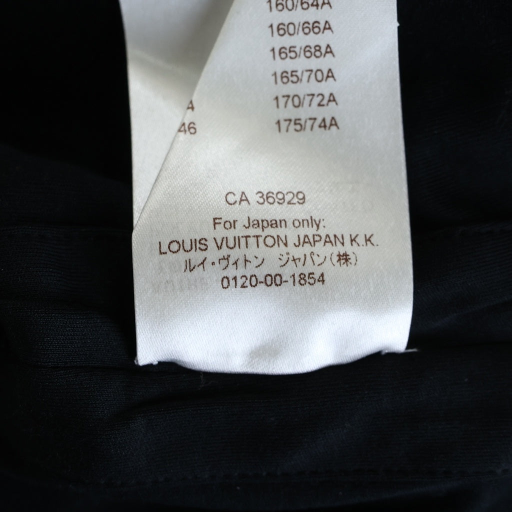 LOUIS VUITTON(ルイヴィトン) 17SS TRUNK&BAGS トランクアンドバックス フロントプリント半袖Tシャツ カットソー ブラック RW171B AXQ FBTS2
