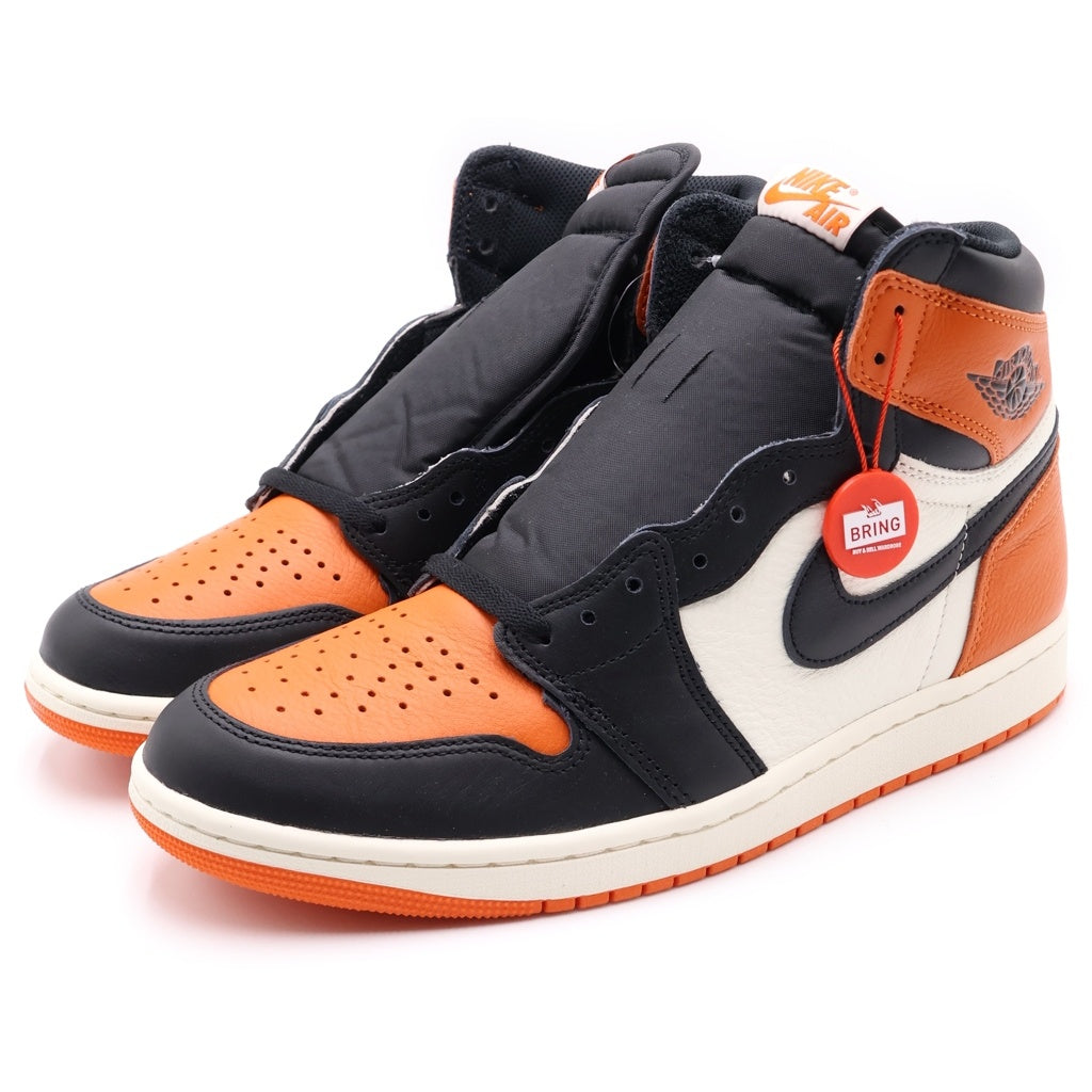 NIKE(ナイキ) IR JORDAN 1 RETRO HIGH OG SHATTERED BACKBOARD エアジョーダン1 レトロ シャッタードバックボード ハイカットスニーカー US11/29.0cm DZ5485-008