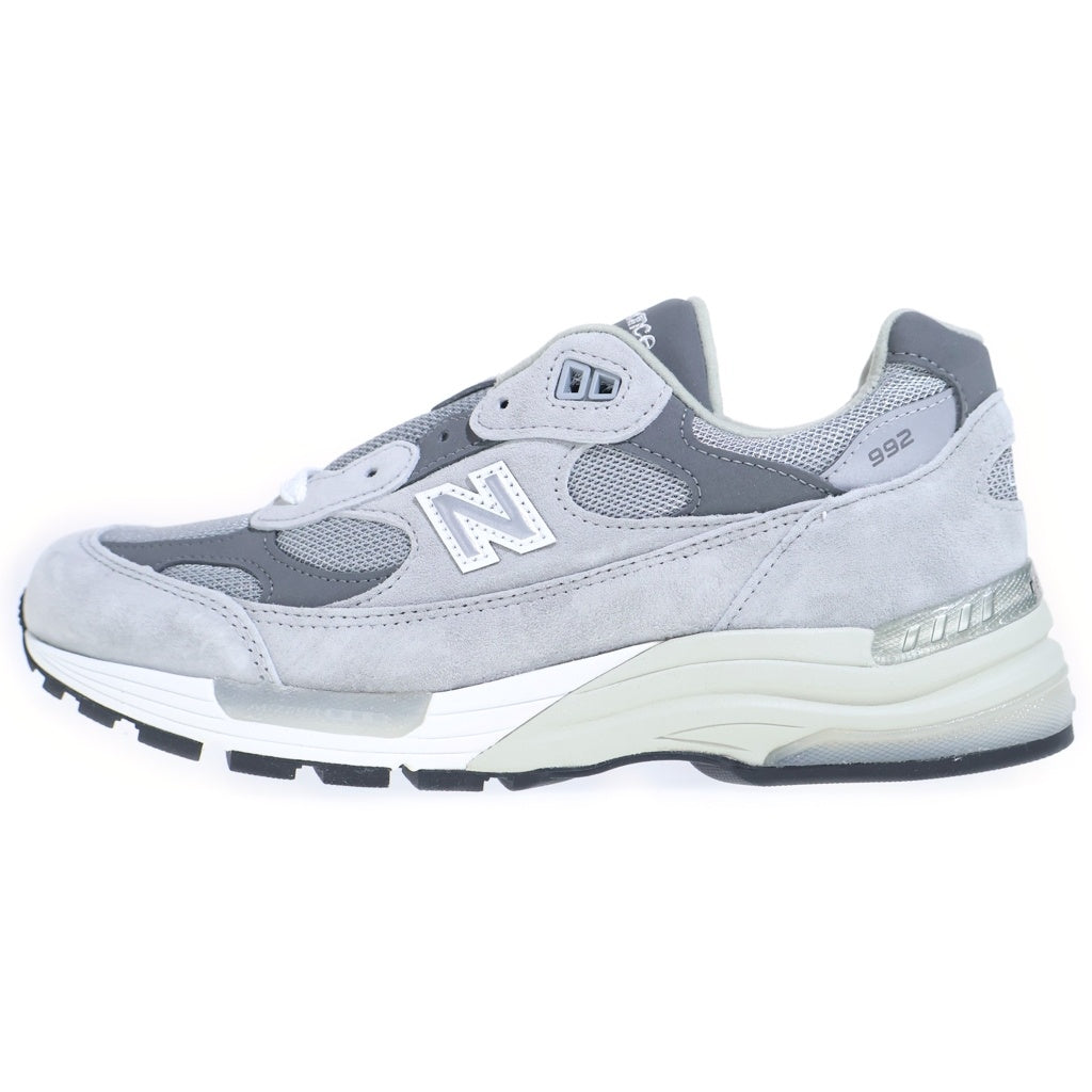 New Balance(ニューバランス) U992GY 2025 USA製 メッシュ ローカットスニーカー シューズ グレーUS8.5/26.5cm