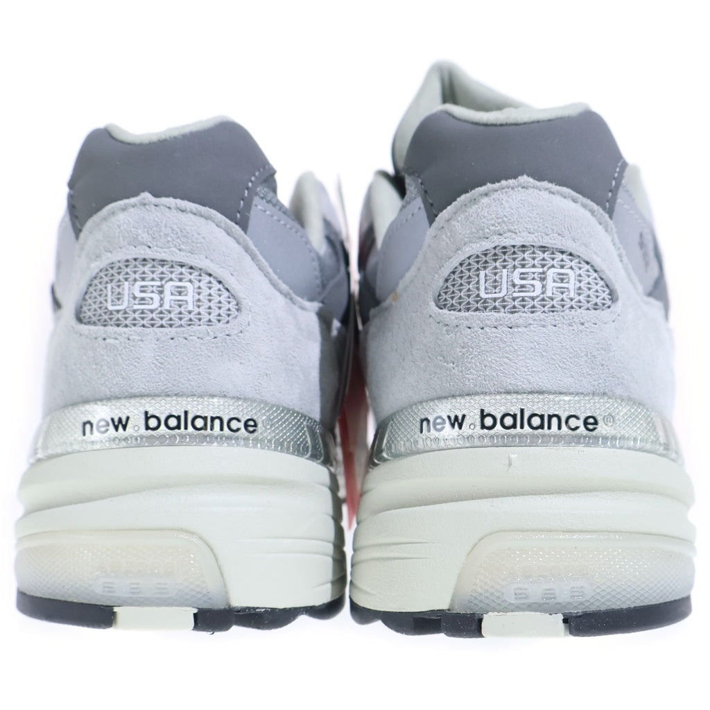 New Balance(ニューバランス) U992GY 2025 USA製 メッシュ ローカットスニーカー シューズ グレーUS8.5/26.5cm