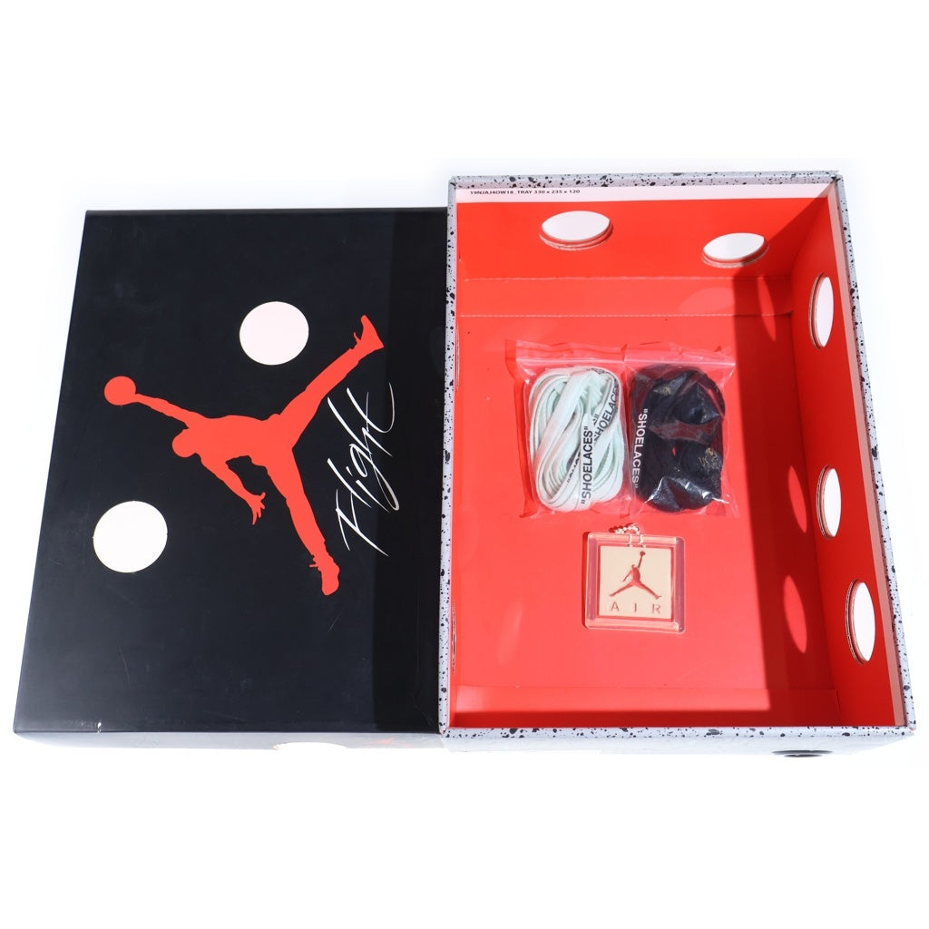 NIKE(ナイキ) × OFF WHITE Air Jordan 4 SP CV9388-100 エアジョーダン4 ミッドカットスニーカー シューズ ベージュ US9/26.0cm