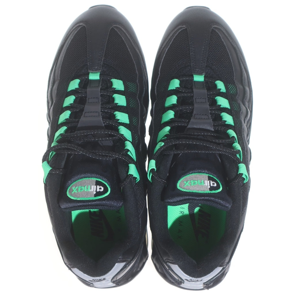 NIKE(ナイキ) AIR MAX 95 OG Big Bubble Green Shock ビッグバブル ローカットスニーカー ブラック/グリーン US10/28.0cm