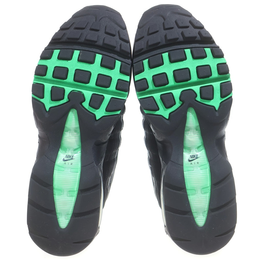 NIKE(ナイキ) AIR MAX 95 OG Big Bubble Green Shock ビッグバブル ローカットスニーカー ブラック/グリーン US10/28.0cm