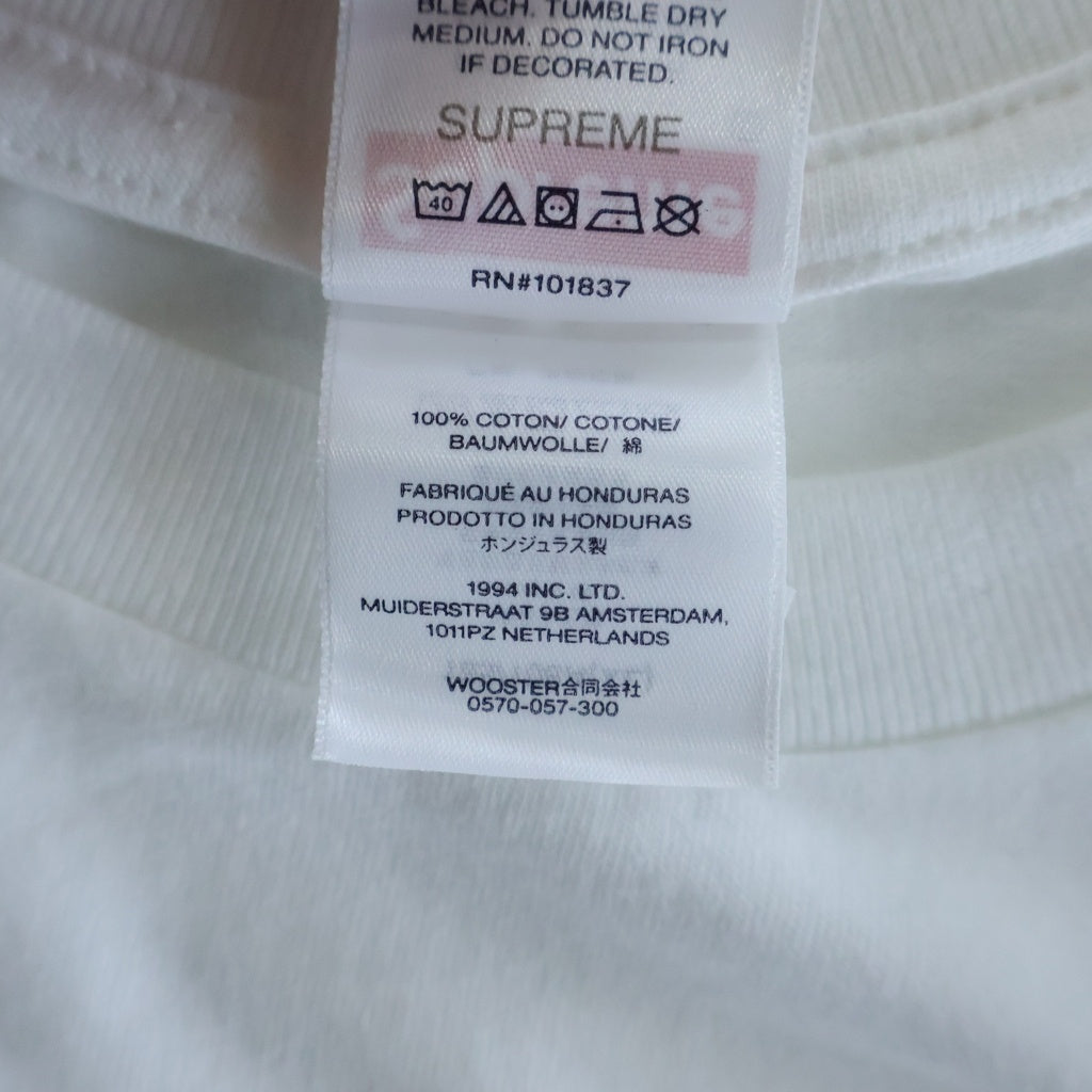 SUPREME(シュプリーム) 26SS God Save Us Tee ゴッド セイブ アス フロントプリント クルーネック半袖tシャツ カットソー ホワイト