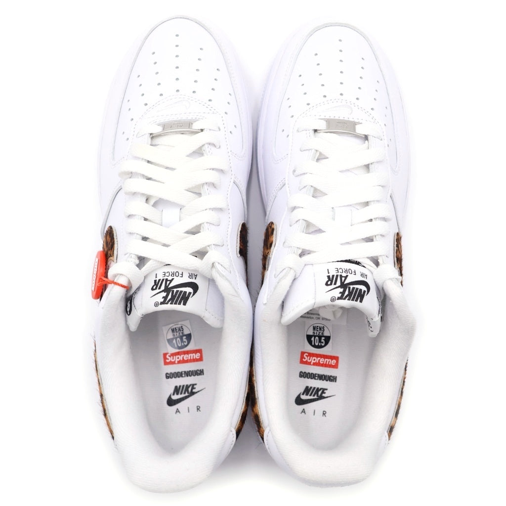NIKE(ナイキ) ×GOODENOUGH ×Supreme AIR FORCE 1 LOW LEOPARD グッドイナフ シュプリーム エアフォース1 レオパード ローカットスニーカー US10.5/28.5cm IM3483-100