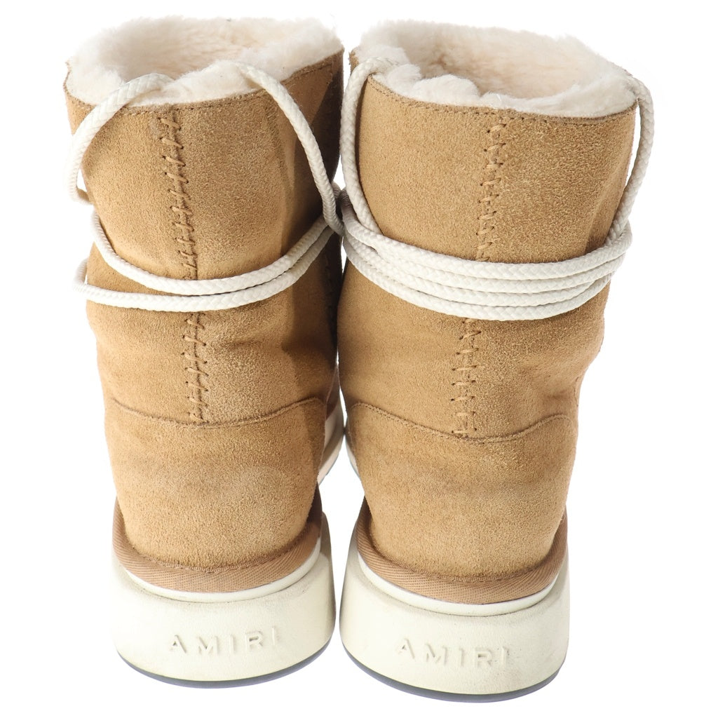AMIRI(アミリ) Malibu Hi レースアップ ムートン ハイカットブーツ ブラウン US11/29.0cm PS24MFB006-210