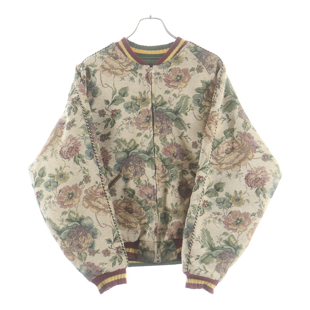 KAPITAL(キャピタル) 25AW 総柄 ゴンデラ ジップアップ スーベニアジャケット ベージュ K2510LJ103