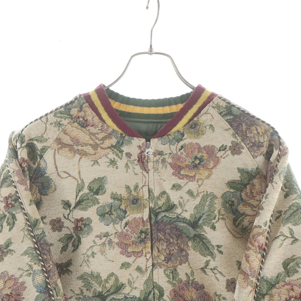 KAPITAL(キャピタル) 25AW 総柄 ゴンデラ ジップアップ スーベニアジャケット ベージュ K2510LJ103