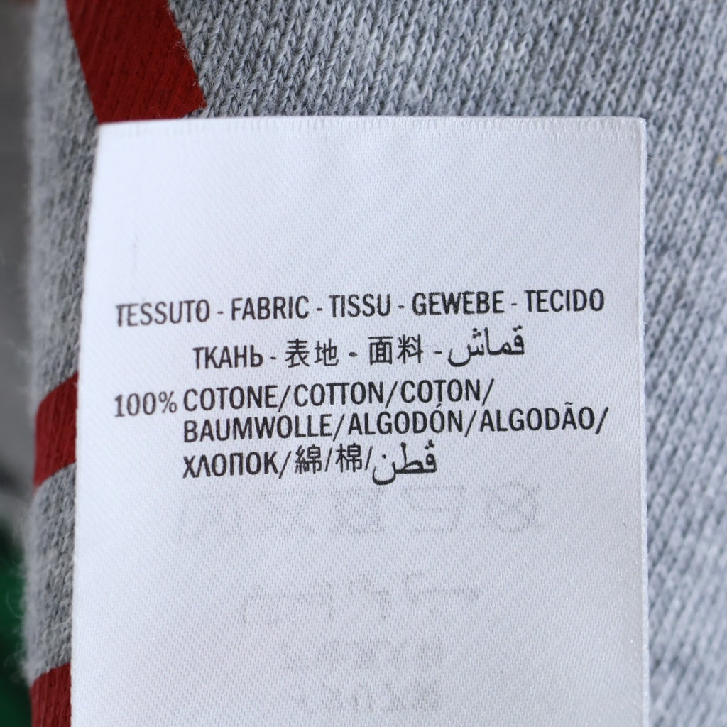 GUCCI(グッチ) 18SS Panther Sweatshirts パンサープリント クルーネック 長袖スウェット トレーナー グレー 475532 X3N62