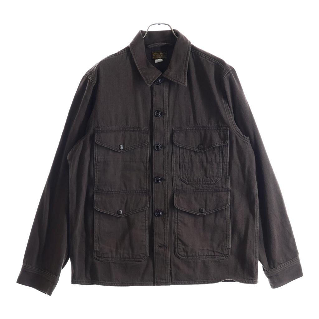 RRL(ダブルアールエル) DENIM SHIRTS JACKET ツイル ユーティリティ 長袖シャツ ジャケット ブラウン 782959682001