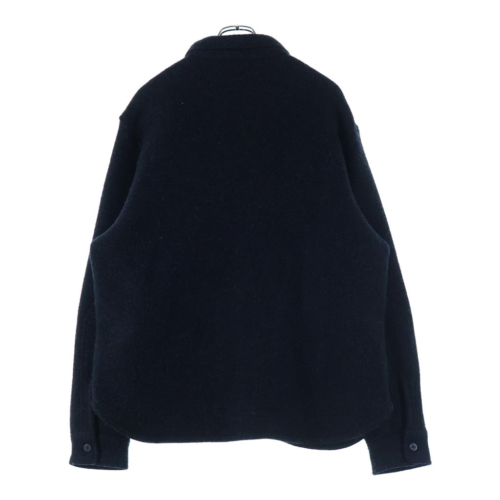 POLO RALPH LAUREN(ポロラルフローレン) WOOL CPO SHIRTS ウール混 ボタンダウン 長袖シャツジャケット ブラック