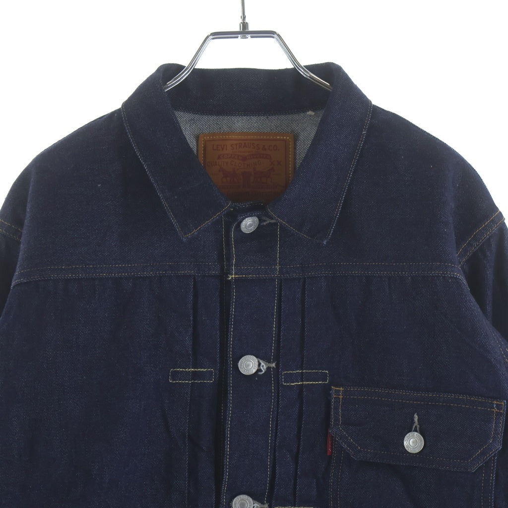 Levi's(リーバイス) 506XX 1st ボタン裏3015 BIGE 復刻 シンチバッグ デニムジャケット インディゴ S110784