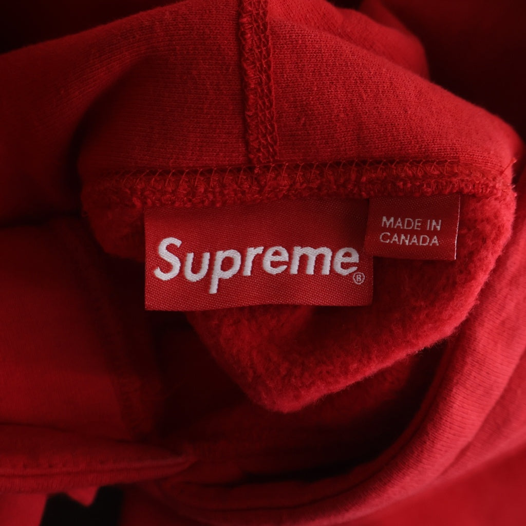SUPREME(シュプリーム) 19AW Bandana Box Logo Hooded Sweat Shirt バンダナボックスロゴ プルオーバー パーカー レッド