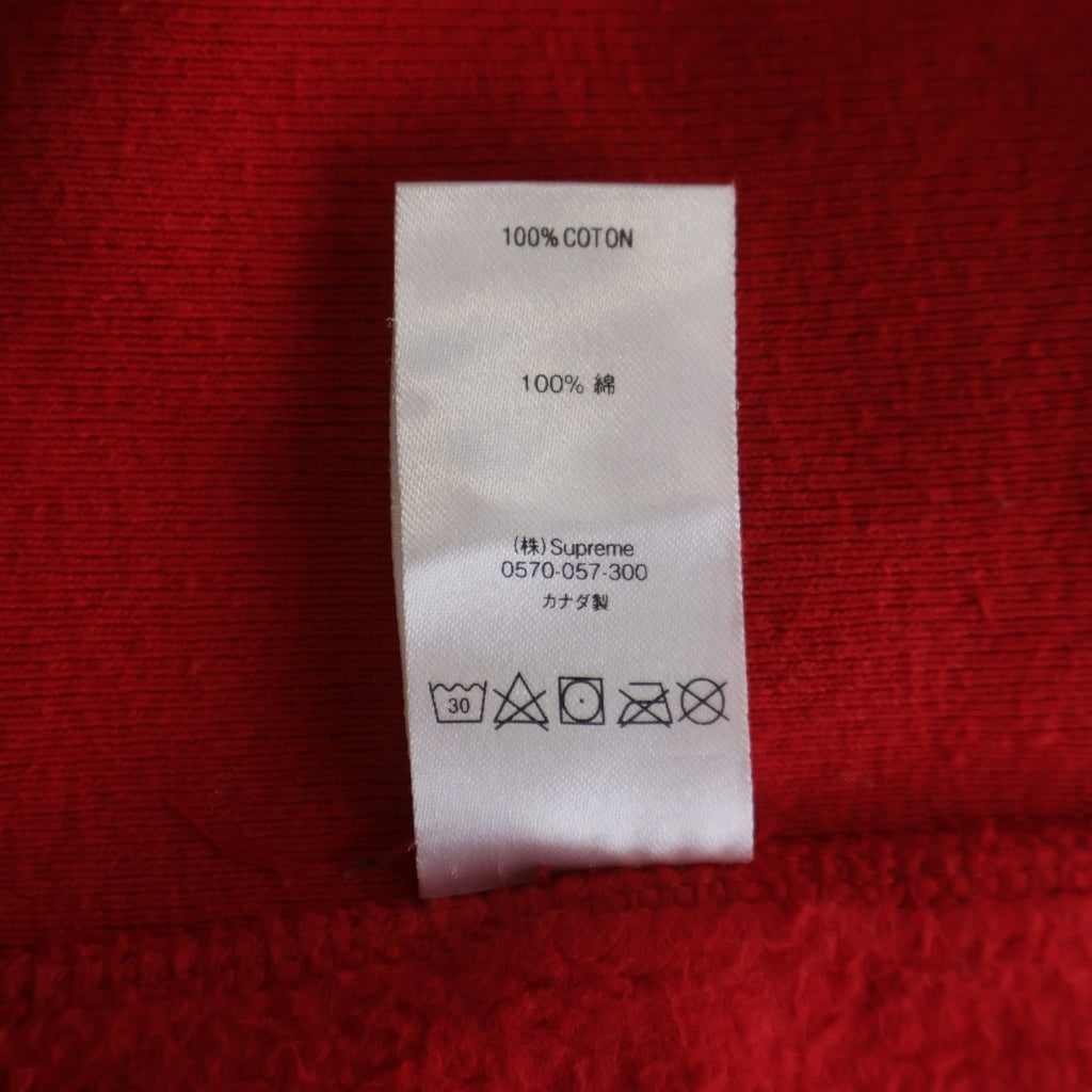 SUPREME(シュプリーム) 19AW Bandana Box Logo Hooded Sweat Shirt バンダナボックスロゴ プルオーバー パーカー レッド