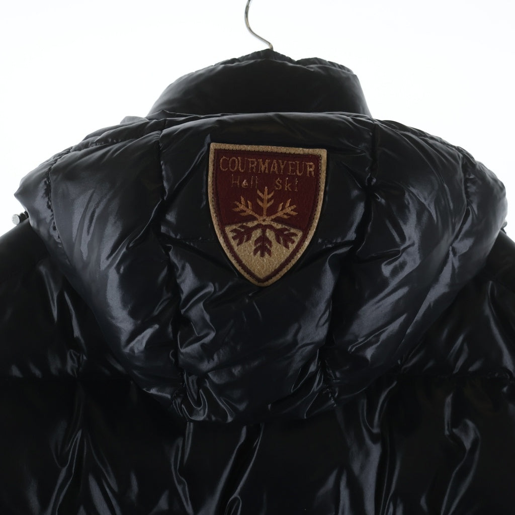 MONCLER(モンクレール) K2スペシャル ロゴワッペン ジップアップ ナイロンダウンジャケット ブラック 41305/50/68950