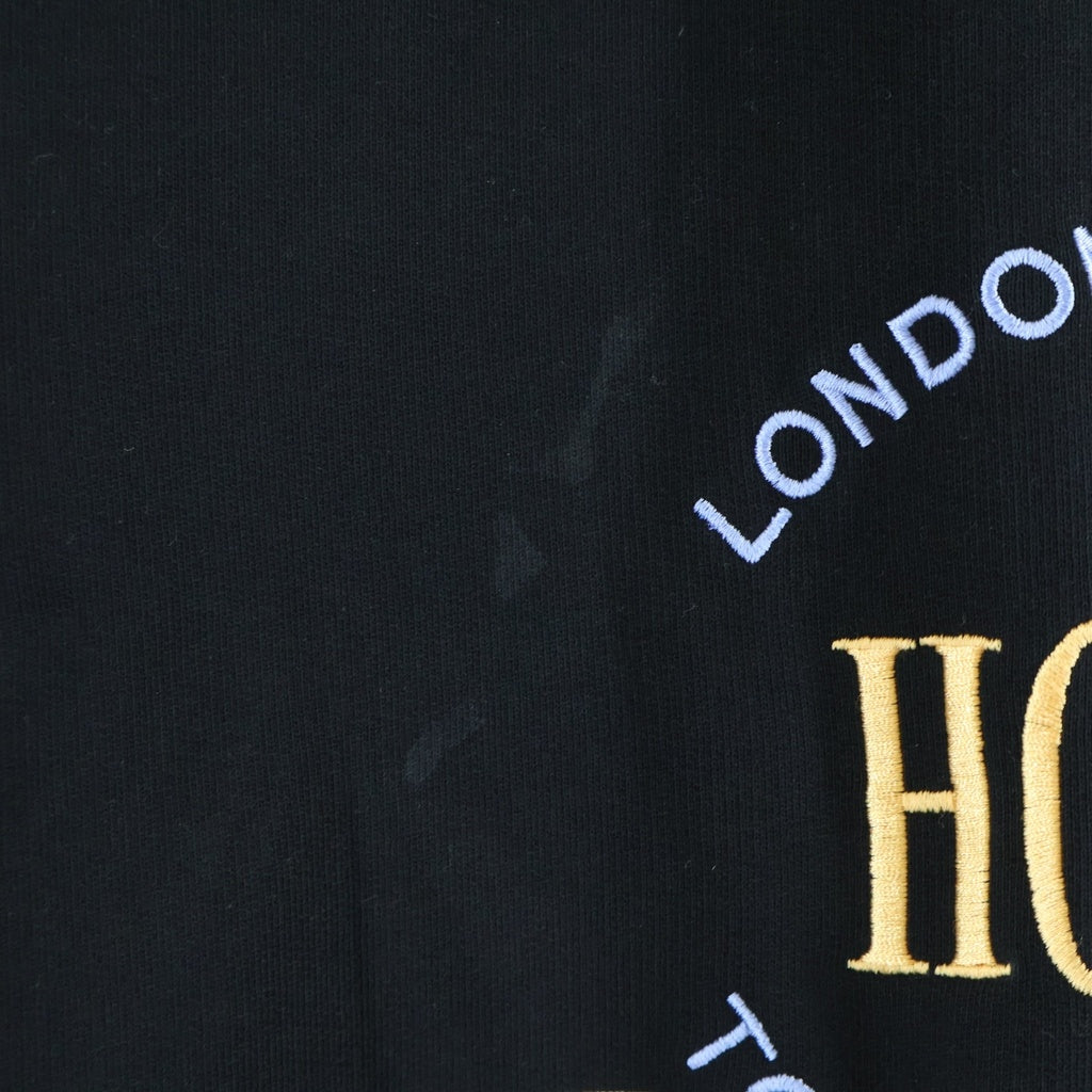 BALENCIAGA(バレンシアガ) 17AW OVERSIZED HOMME CITY オーバサイズ HOMME刺繍 スウェット トレーナー ブラック 485994 TWK22