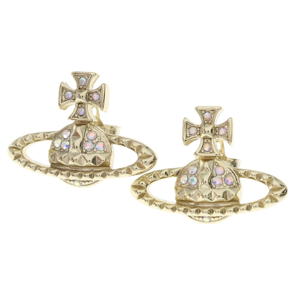 Vivienne Westwood(ヴィヴィアンウエストウッド) MAYFAIR BAS RELIEF メイフェア バスレリーフ ピアス シルバー レディース