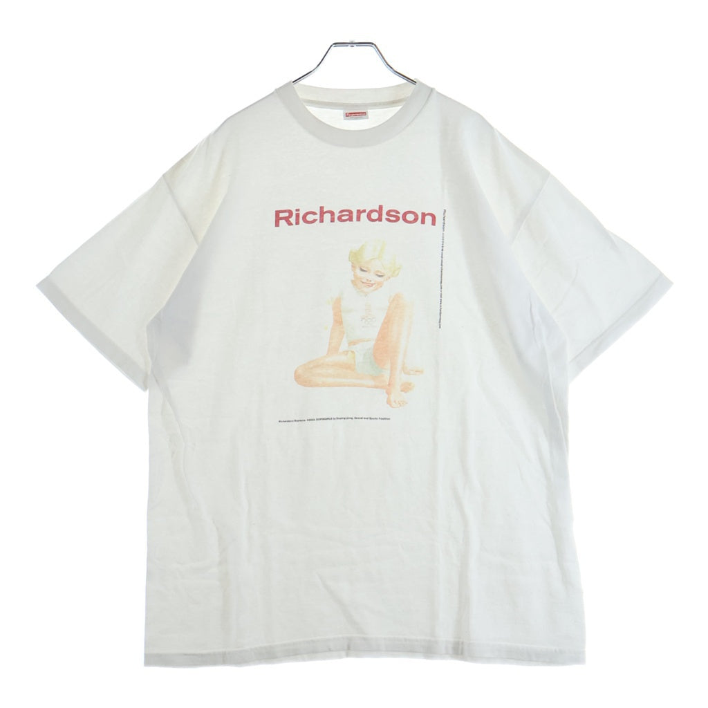 SUPREME(シュプリーム) 03SS Richardson Tee リチャードソン フロントプリント半袖Tシャツ カットソー ホワイト