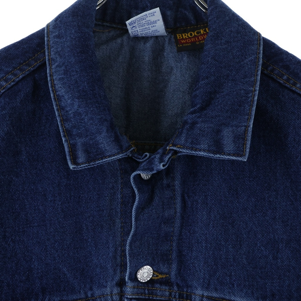 VINTAGE(ヴィンテージ) 90S BON JOVI NEW JERSEY バック刺繍 デニムジャケット インディゴ