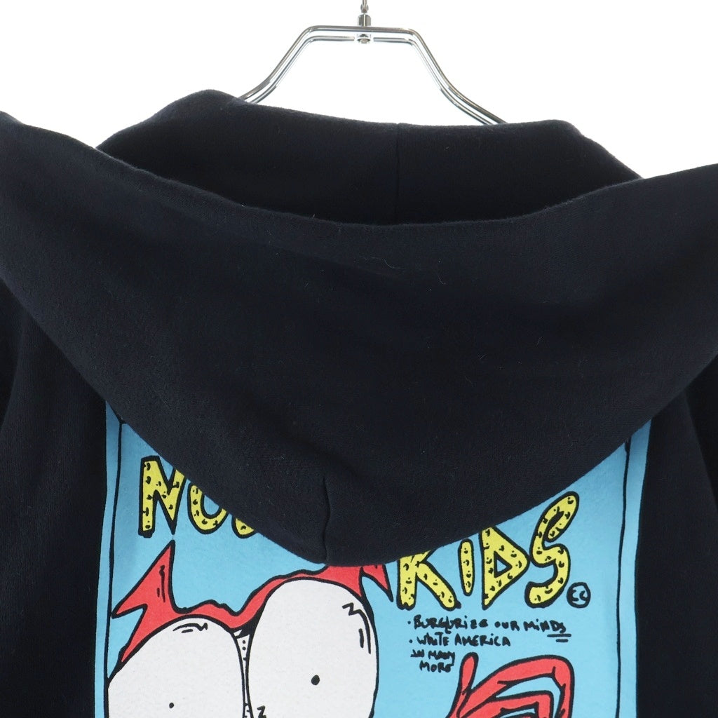 CHROME HEARTS(クロムハーツ) ×MATTY BOY PPO NUCLEAR KiDS ZIP HOODIE マッティボーイ プロ ニュークリアキッズ ジップアップフーディー パーカー ブラック