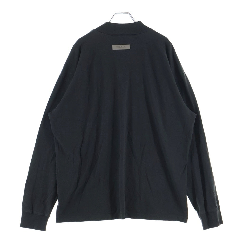 FEAR OF GOD ESSENTIALS(フィアオブゴッド エッセンシャルズ) L/S T-SHIRT 1977 フェルトロゴ 長袖Tシャツ ロンT グレー