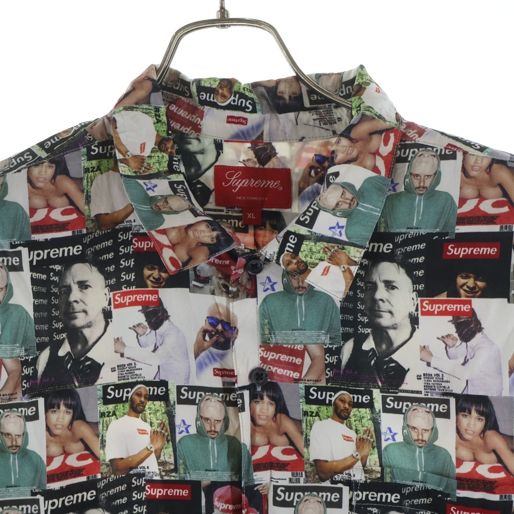 SUPREME(シュプリーム) 23SS Magazin S/S Shirt マガジン 総柄 半袖レーヨンシャツ マルチ