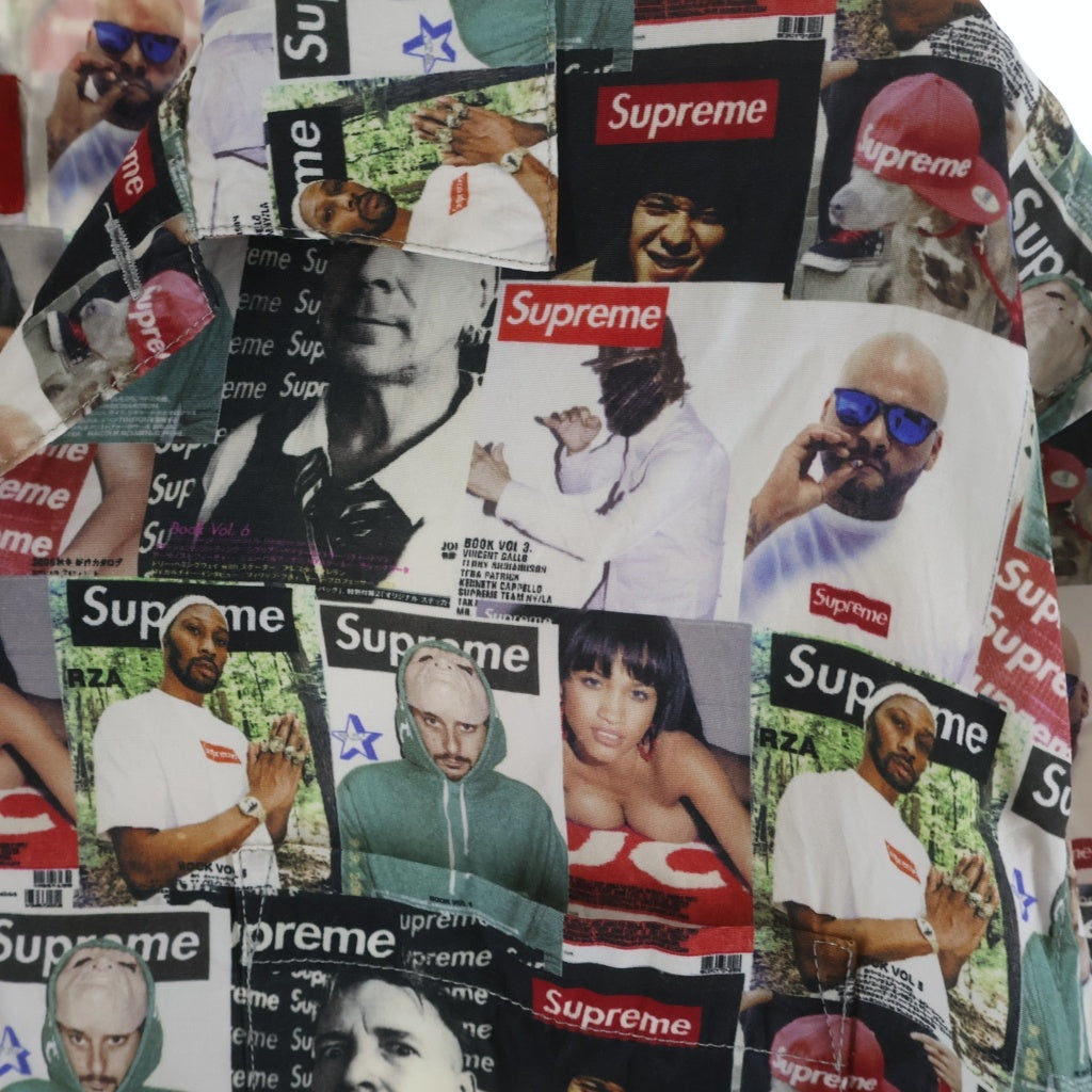 SUPREME(シュプリーム) 23SS Magazin S/S Shirt マガジン 総柄 半袖レーヨンシャツ マルチ