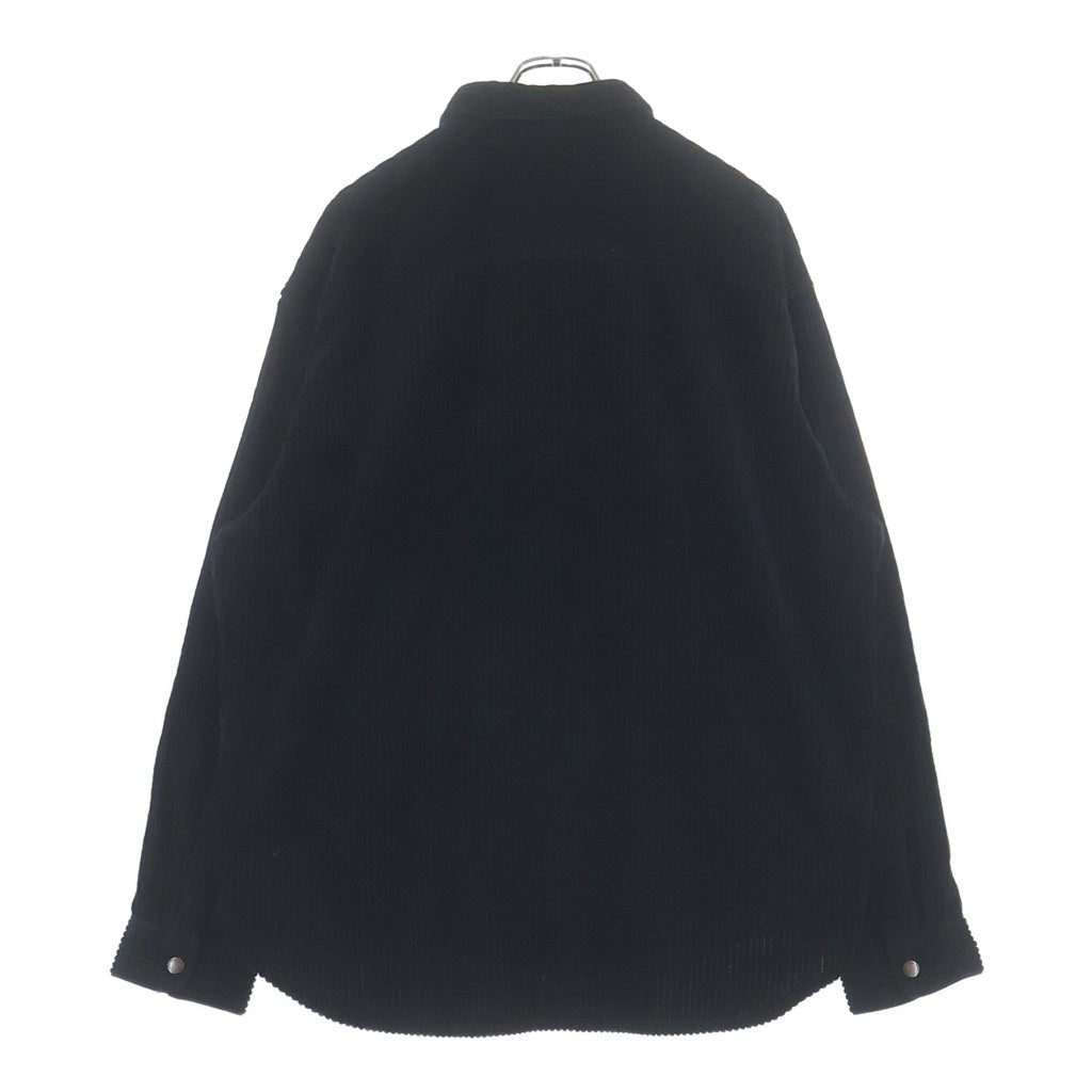 SUPREME(シュプリーム) Wide Wale Corduroy Snap Shirt ワイド ウエール コーデュロイ スナップシャツ ブラック