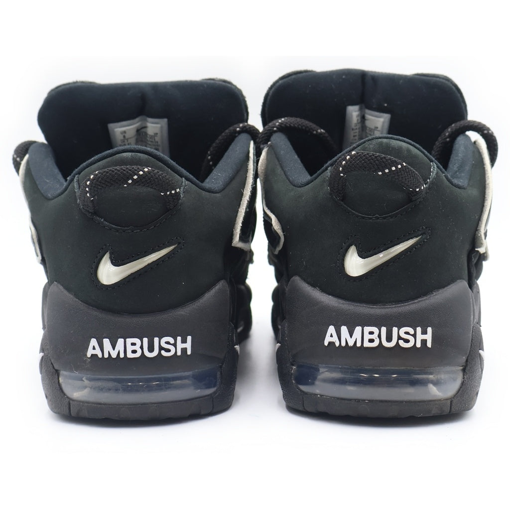 NIKE(ナイキ) × AMBUSH Air More Uptempo FB1299-001 ×アンブッシュ モア アップテンポ ミッドカットスニーカー シューズ US8/26.0cm ブラック