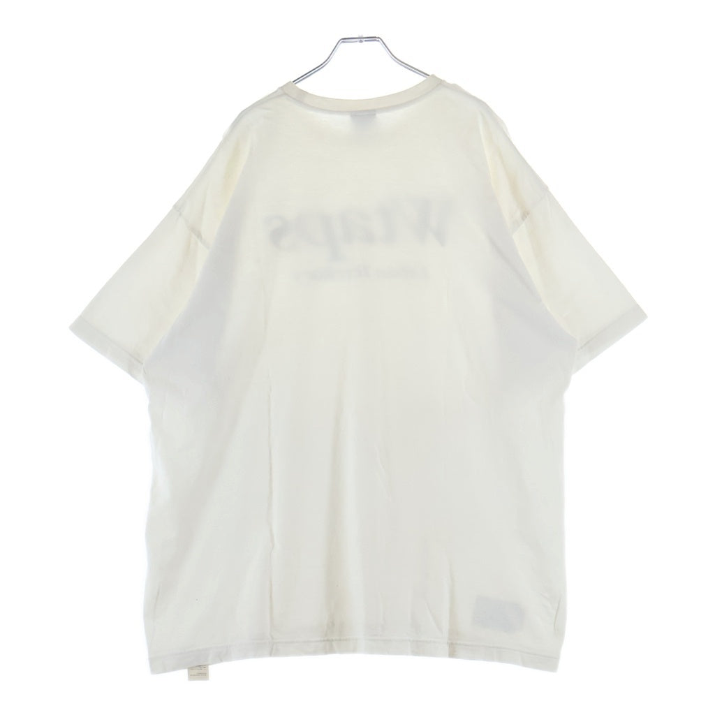WTAPS(ダブルタップス) URBAN TERRITORY フロントプリント半袖Tシャツ カットソー ホワイト
