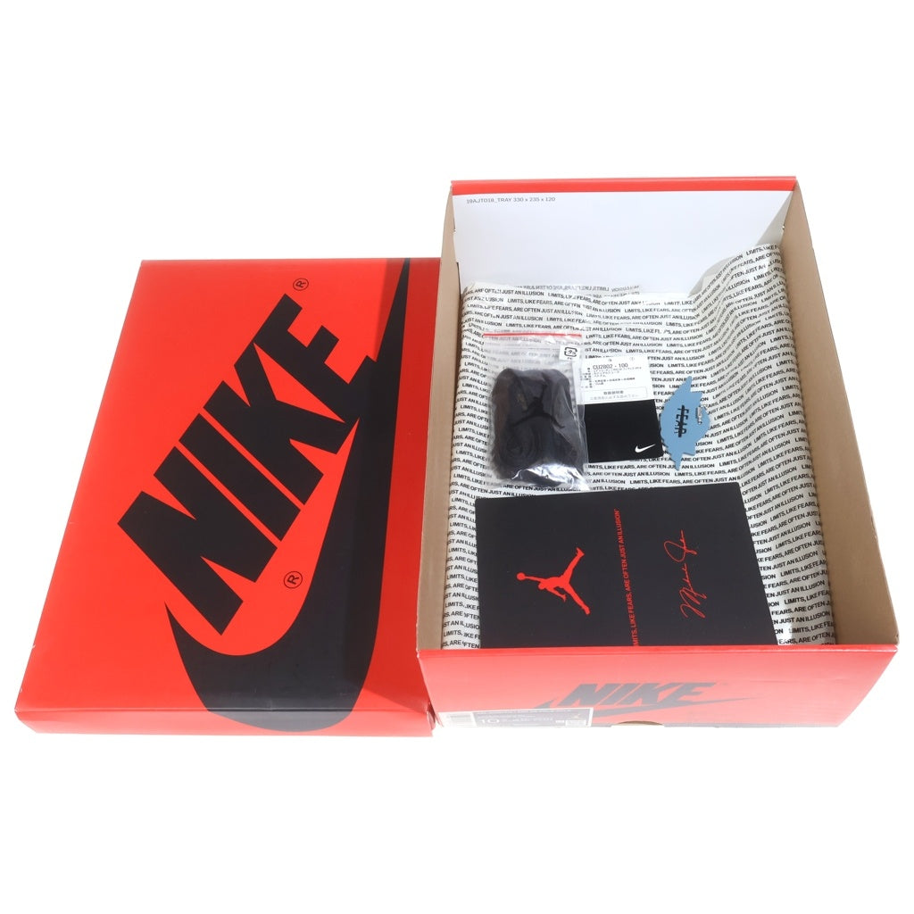 NIKE(ナイキ) ×FACETASM AIR JORDAN 1 MID CU2802-100 ファセッタズム エアジョーダン1 ミッドカットスニーカー シューズ ホワイト/ブルー US10.5/28.5cm