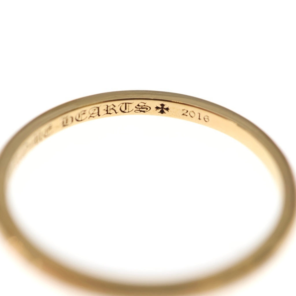 CHROME HEARTS(クロムハーツ) 22K WD ROUND BBLGM ウェディング ラウンドプレーン バブルガム リング ゴールド