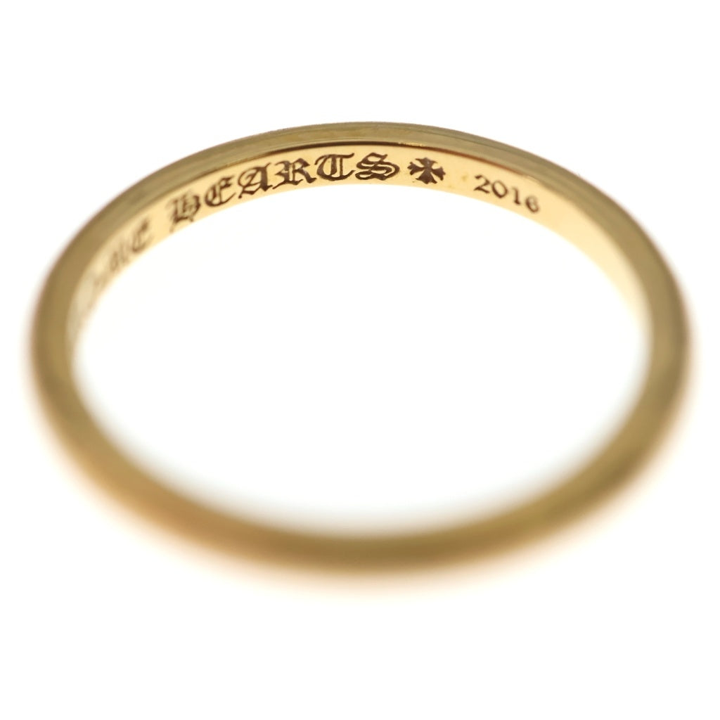 CHROME HEARTS(クロムハーツ) 22K WD ROUND BBLGM ウェディング ラウンドプレーン バブルガム リング ゴールド
