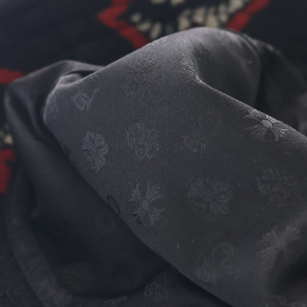 CHROME HEARTS(クロムハーツ) ×MATTY BOY Chomper Bucket Hat マッティボーイ チョンパー カシミヤバケットハット 帽子 ブラック/レッド