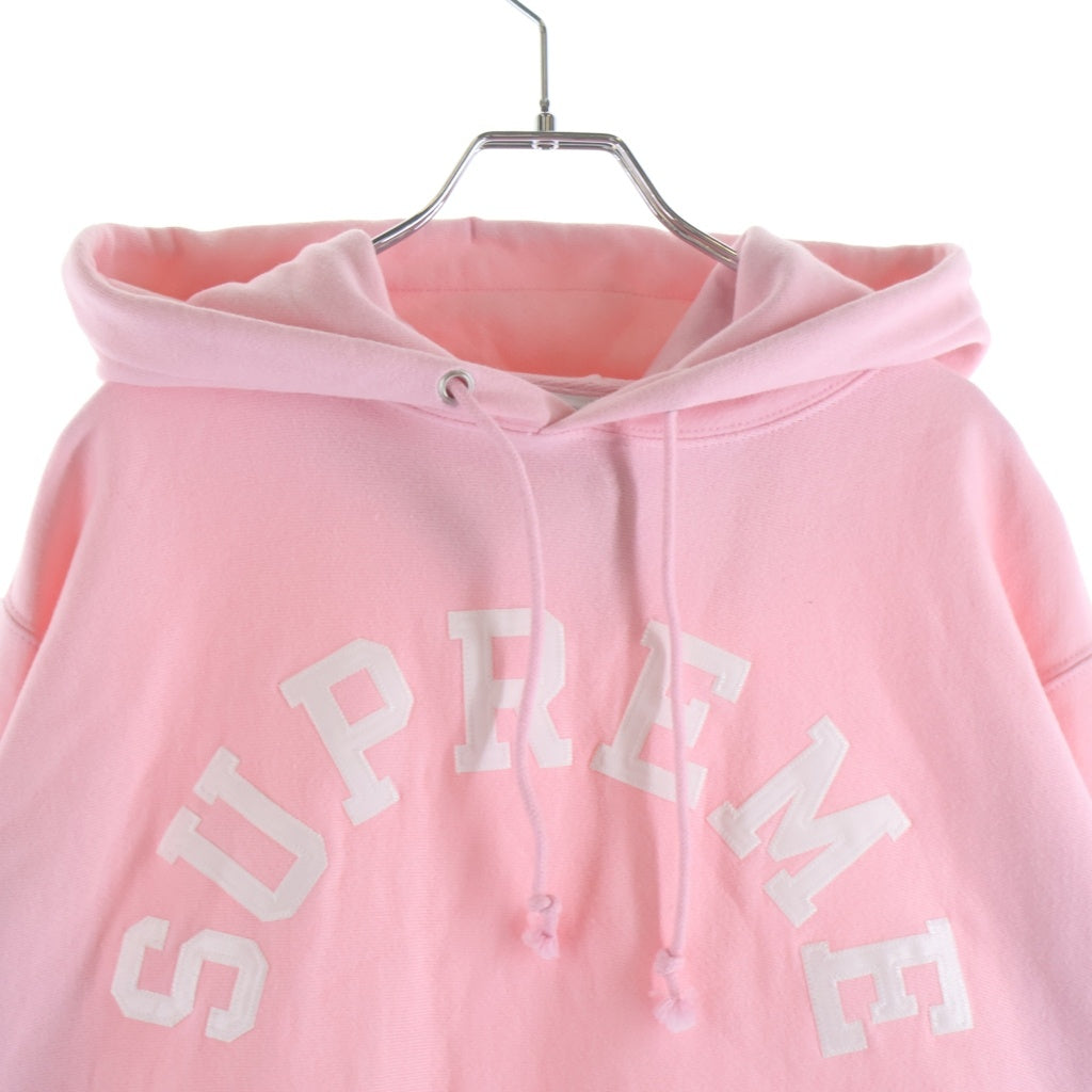 SUPREME(シュプリーム) 25SS ×Champion Hooded Sweatshirt チャンピオン プルオーバースウェットパーカー フーディー ピンク