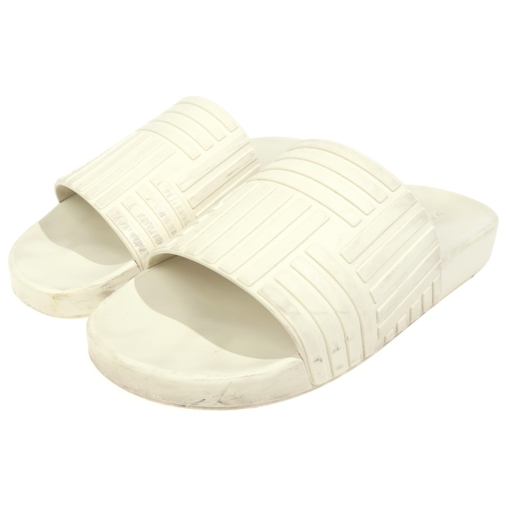 BOTTEGA VENETA(ボッテガヴェネタ) SLIDER RUBBER SANDAL スライダー ラバー サンダル シューズ ホワイト