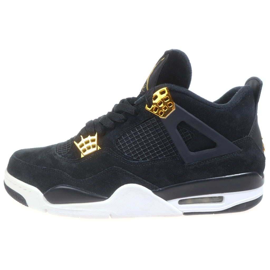 NIKE(ナイキ) Air Jordan 4 Retro Royalty 308497-032 エアジョーダン4 レトロ ロイヤリティー ミッドカットスニーカー シューズ ブラック US10.5/28.5cm