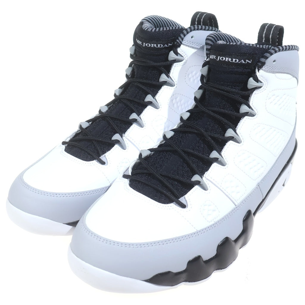 NIKE(ナイキ) AIR JORDAN 9 RETRO BARONS 302370-106 エアジョーダン 9 バロンズ ハイカットスニーカー シューズ ホワイト/グレー US10.5/28.5cm