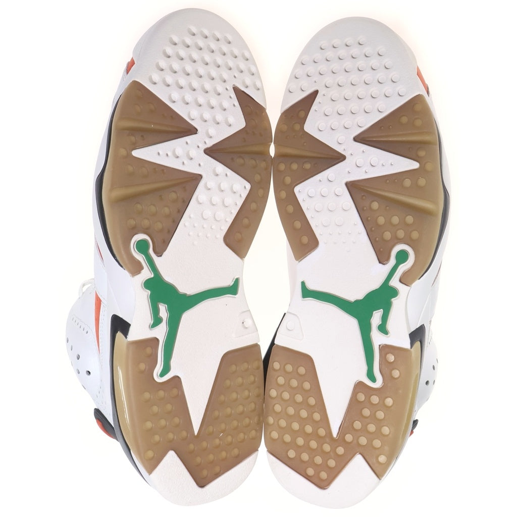 NIKE(ナイキ) IR JORDAN 6 RETRO GATORADE 384664-145 エア ジョーダン 6 レトロ ゲータレード ハイカットスニーカー シューズ ホワイト/オレンジ US10.5/28.5cm