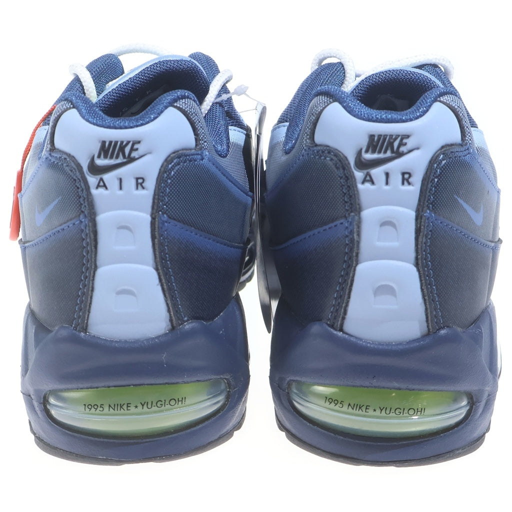 NIKE(ナイキ) ×遊戯王 Air Max 95 Air Muscle/Joey II7404-400 エアマックス95 エアマッスル/ジョーイ ローカットスニーカー ブルー US10/28.0cm