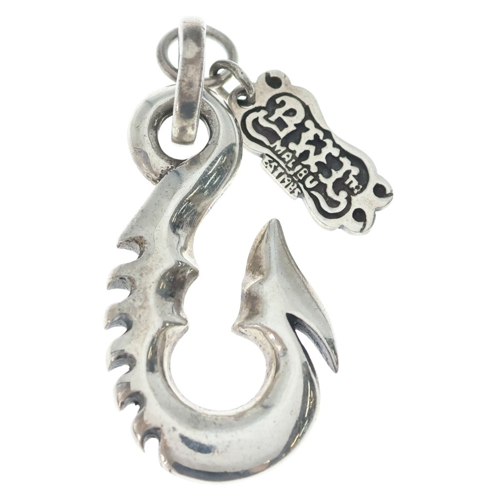 Bill Wall Leather/BWL(ビルウォールレザー) LARGE FISH HOOK PENDANT ラージフィッシュフック ペンダントトップ シルバー