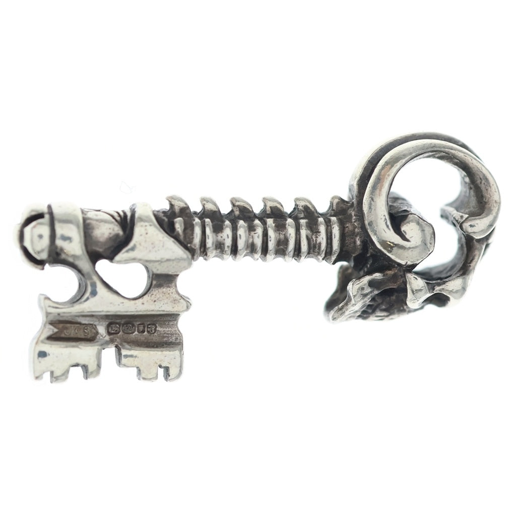 CRAZY PIG(クレイジーピッグ) SKULL KEY PENDANT スカルキー ペンダントトップ シルバー