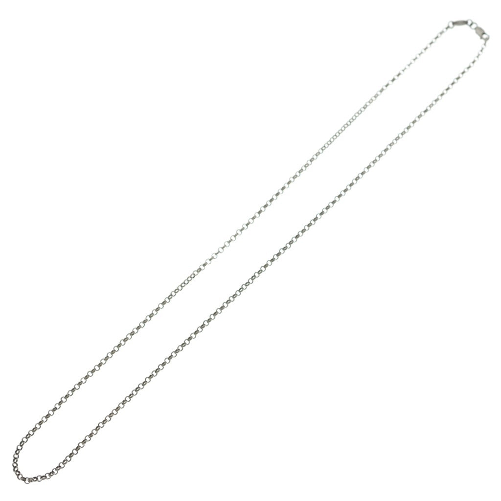CHROME HEARTS(クロムハーツ) NECKCHAIN R20 ロールチェーンネックレス 20inch シルバー BCA084