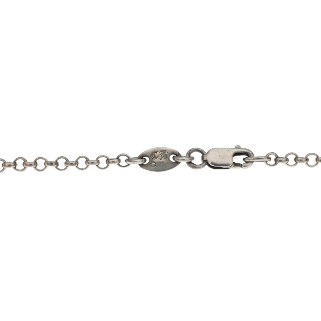 CHROME HEARTS(クロムハーツ) NECKCHAIN R20 ロールチェーンネックレス 20inch シルバー BCA084