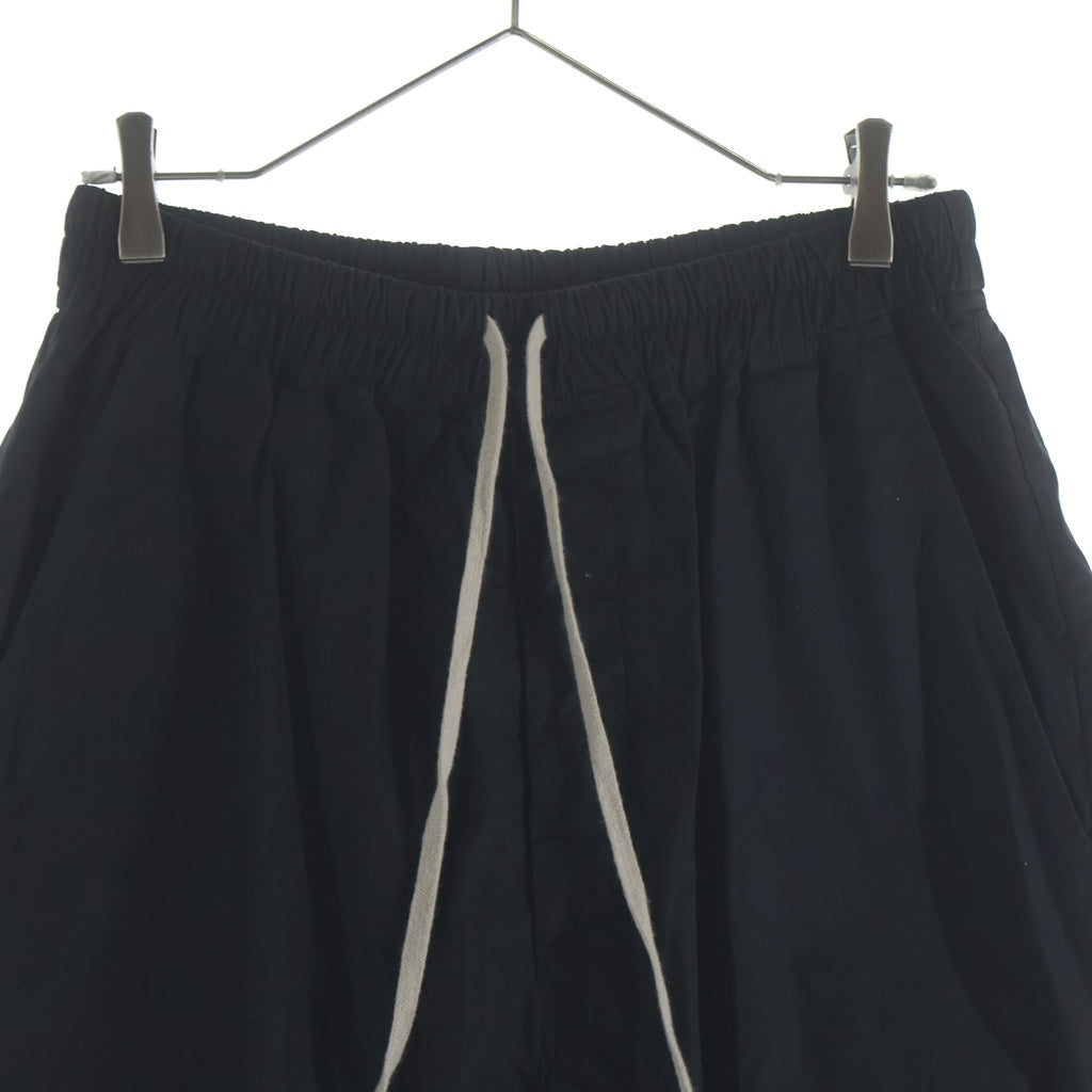 Rick Owens(リックオウエンス) 25SS DRAWSTRING LONG ドローストリング サルエルパンツ ブラック RU01E5380-P