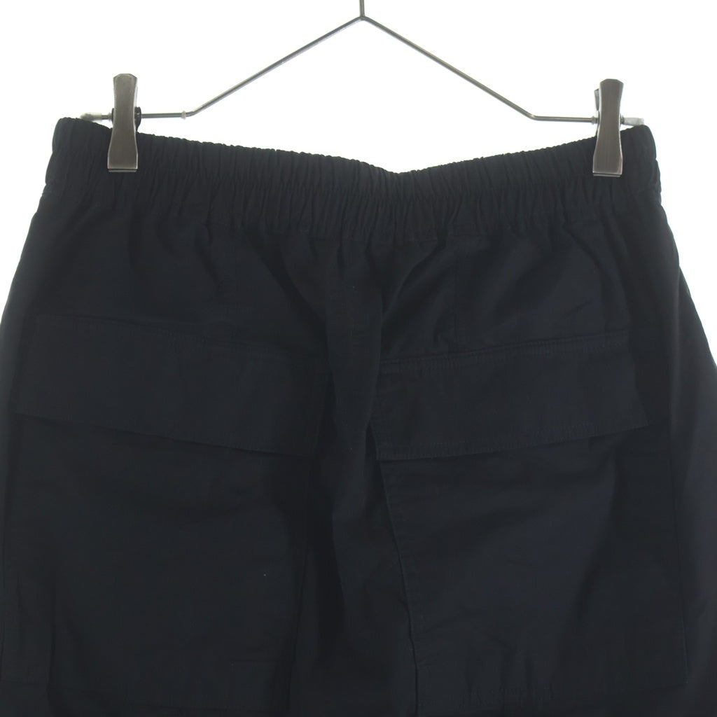 Rick Owens(リックオウエンス) 25SS DRAWSTRING LONG ドローストリング サルエルパンツ ブラック RU01E5380-P