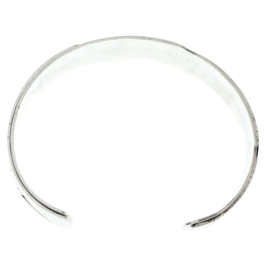 INDIAN JEWELRY(インディアンジュエリー) Hopi Berra Tawahongva ホピ族 コヨーテ バングル シルバー